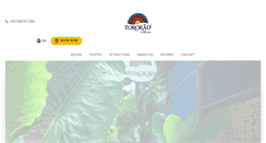 Desktop Screenshot of pousadatororao.com.br